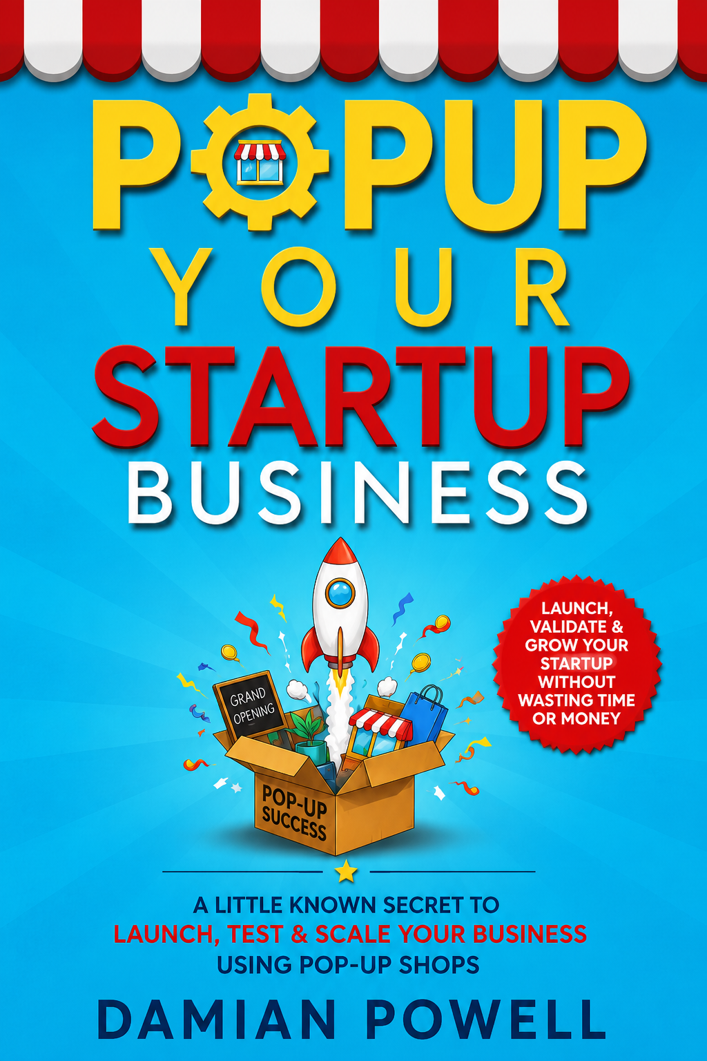 Popup Your Startup Business book cover